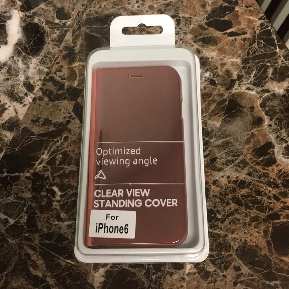 IPhone 6/6s Rose gold phone case.